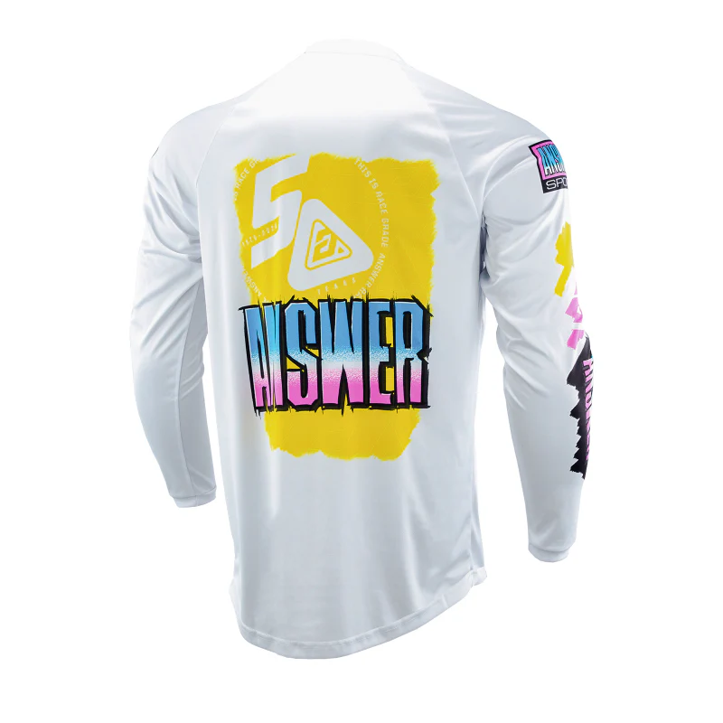 Answer 26 LE Syncron Artifacts Jersey 50 Years Neon Yellow/White/Blue - XS - Image 2