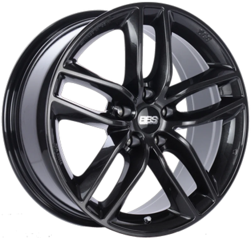BBS SX 18x8 5x120 ET30 Crystal Black Wheel -72.5mm