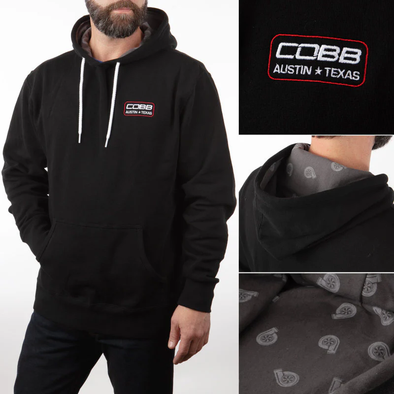 Cobb Black Pullover Hoodie - Size Small - Image 2