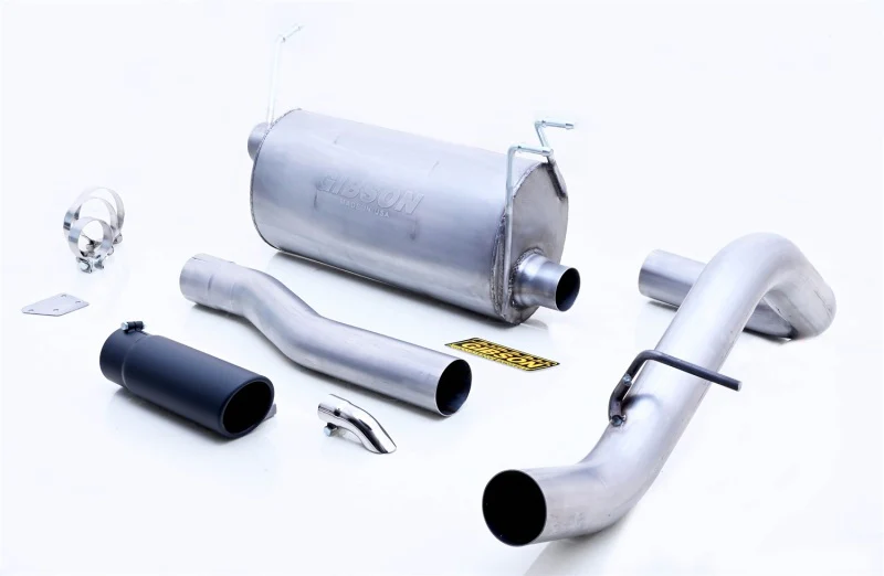 Gibson 16-25 Ford Class A Motorhome/F53 Chassis 6.8L V10 RV Power Cat-Back Exhaust (Black Tip)
