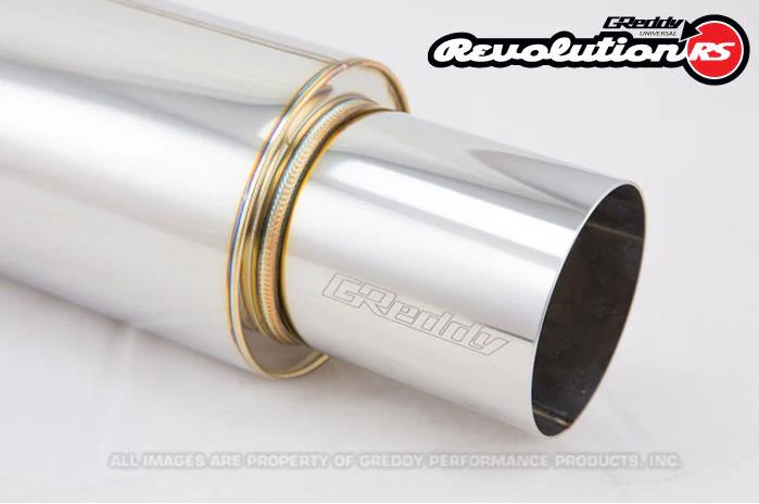 GReddy 2.5in Universal Revolution Muffler - Image 5