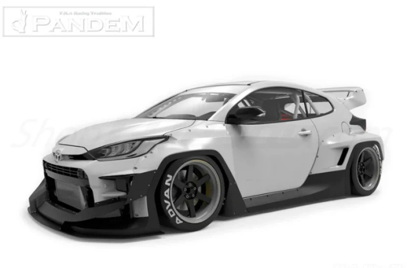 GReddy Pandem Toyota GR Yaris (XP210) Full Rocket Bunny Wide-Body Aero Kit