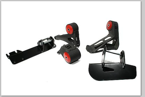 Innovative 88-91 Civic K-Series Black Steel Mounts 85A Bushings - Image 2
