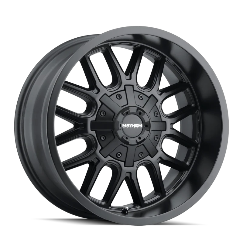 Mayhem 8107 Cogent 20x10 / 8x170 BP / -19mm Offset / 125.2mm Hub Matte Black Wheel