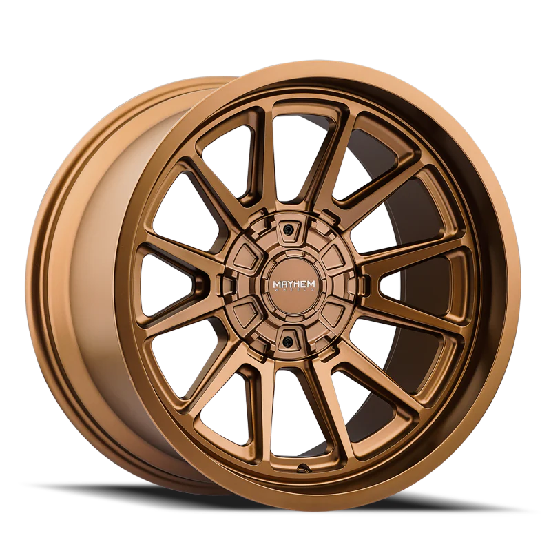 Mayhem 8116 Intrepid 20x10 / 6x135/139.7 BP / -24mm Offset / 106mm Hub Matte Bronze Wheel
