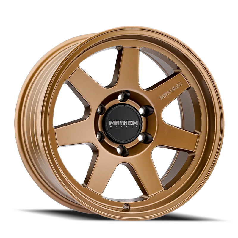 Mayhem 8307 Convoy 17x9 / 6x135 BP / -6mm Offset / 87.1mm Hub Matte Black Wheel