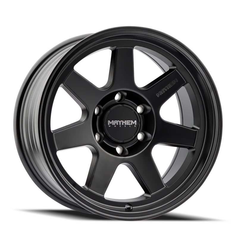 Mayhem 8307 Convoy 17x9 / 6x135 BP / -6mm Offset / 87.1mm Hub Satin Black Wheel