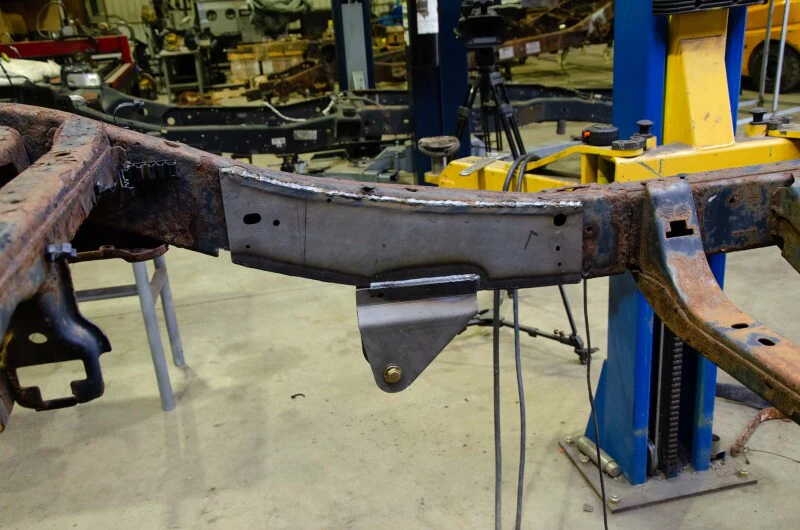 Rust Buster 06-10 Hummer H3 Leaf Spring Frame Section - Left - Image 4