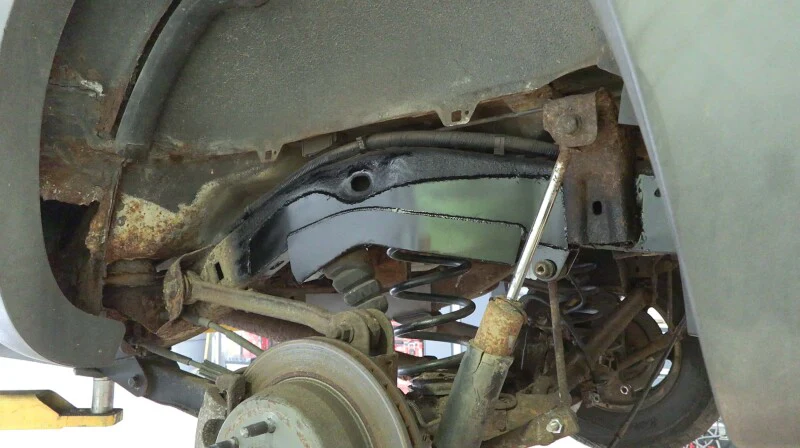 Rust Buster Avalanche/Suburban/Yukon Over Axle Frame Repair Kit - Left - Image 10