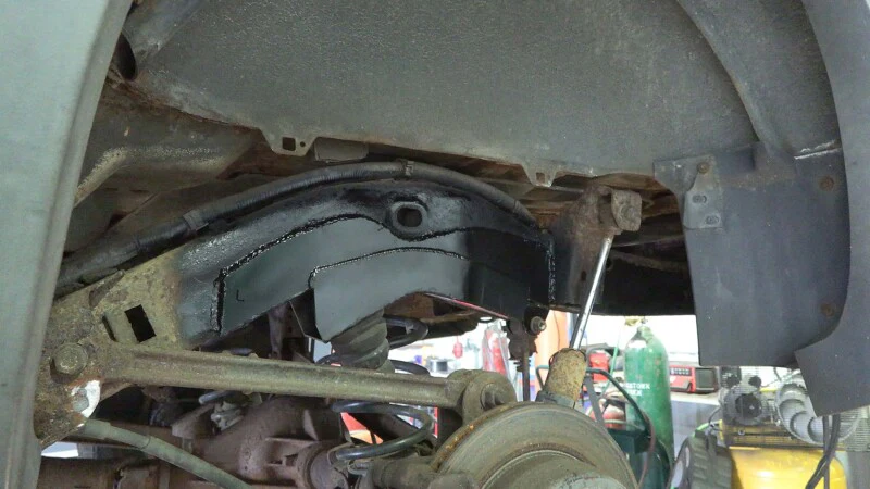 Rust Buster Avalanche/Suburban/Yukon Over Axle Frame Repair Kit - Left - Image 7