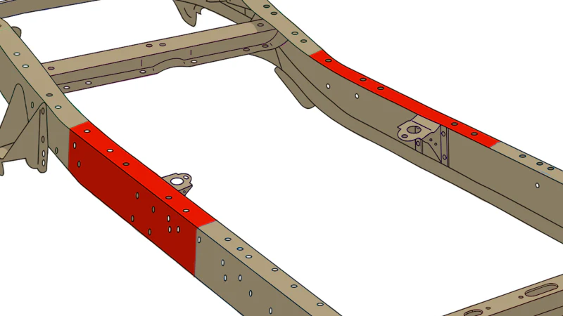 Rustbuster Center Rear Frame Section - Image 6
