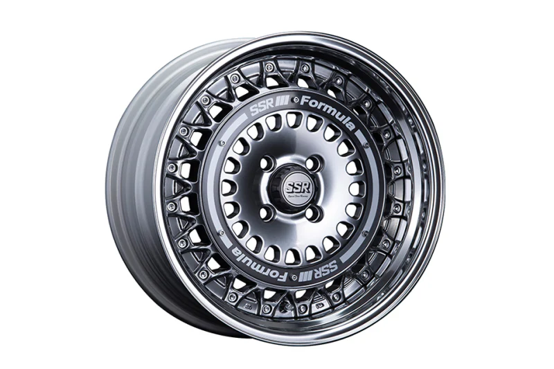 SSR Formula Aero Mesh 18X10.5 +18 Offset NR-Disk 5x114.3 Formula Silver Wheel (S/O - NO CANCEL)