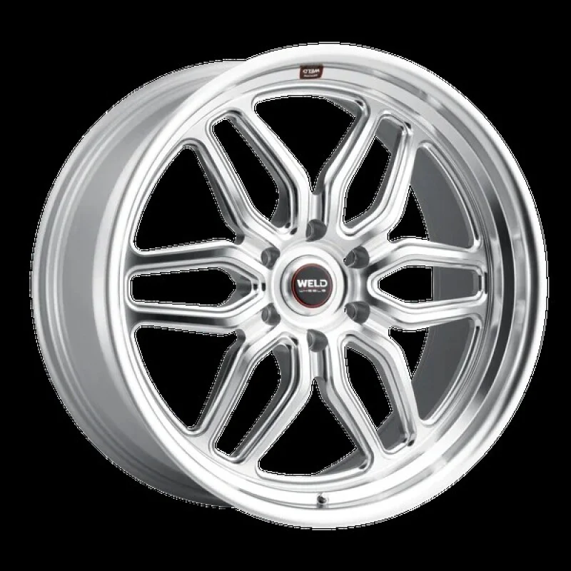 Weld Laguna 22x9.5 6 6x139.7 ET25 BS 6.23 - Gloss SIL MACH