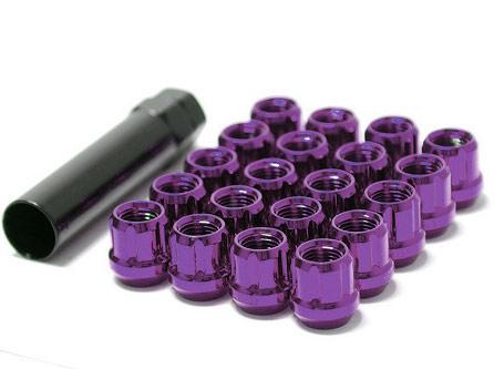 Wheel Mate Muteki Open End Lug Nuts - Purple 12x1.25 - Image 2
